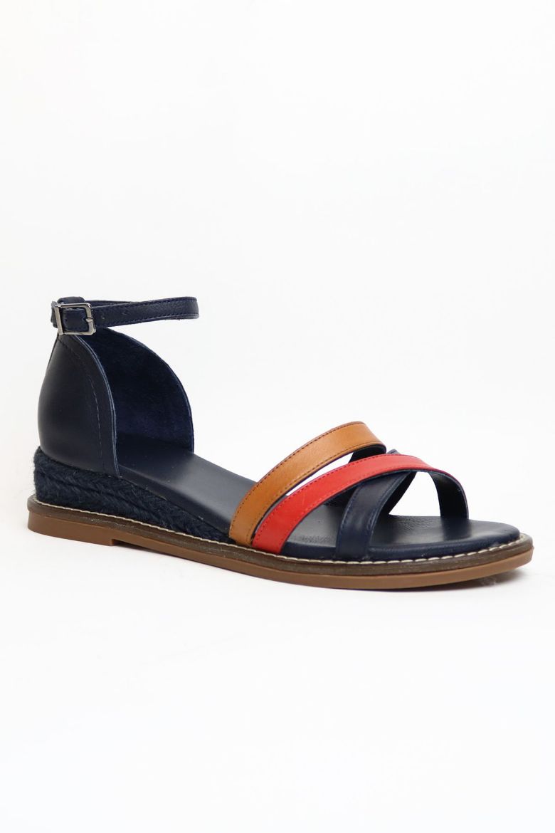 Hakiki Deri Topuklu Sandalet 33-34-35-41-42-43-44 Numara laci multi resmi