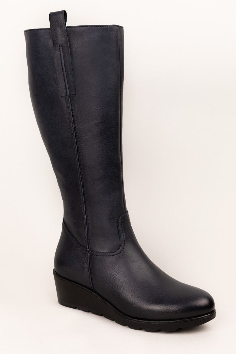 Hakiki Deri 36 Numaradan 41-42 Numaraya kadar Kadın Çizme Siyah resmi