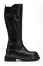 Hakiki Deri 35-36 Numaradan 41-42-43 Numaraya Kadar Kadın Kışlık Çizme Siyah