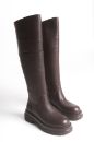 Hakiki Deri 35-36 Numaradan 41-42-43 Numaraya Kadar Kadın Kışlık Çizme Kahverengi
