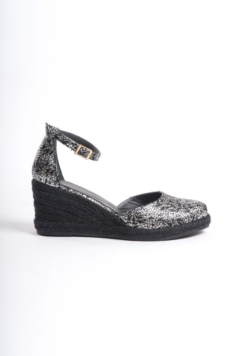 Hakiki Deri Gelinlik  Kadın Sandalet  33- 34-35-41-42  43-44 -45Numara cam kırığı resmi